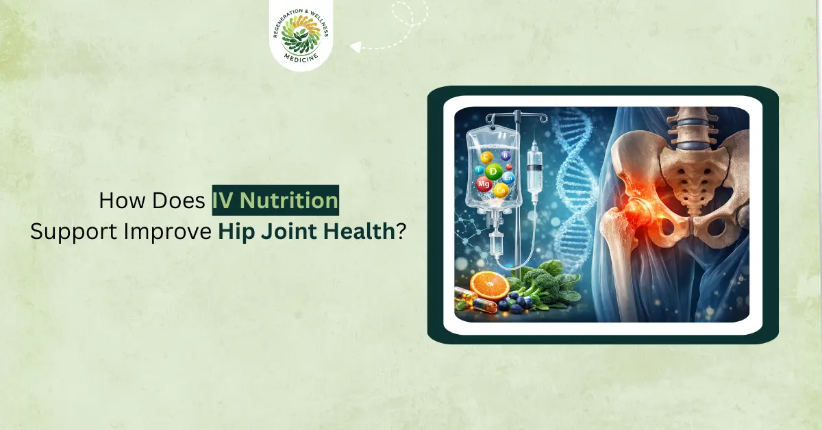 How Does IV Nutrition Support Improve Hip Joint Health